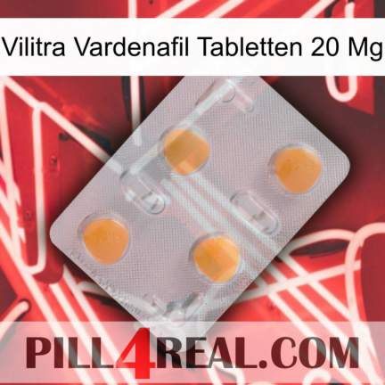 Vilitra Vardenafil Tablets 20 Mg 24